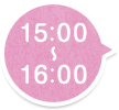 15:00 16:00